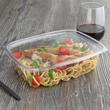 Cargar imagen en el visor de la galería, Envase rectangular de PLA de 8oz / 230ml para delicatessen
