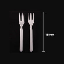 Load image into Gallery viewer, 6.5in Compostable CPLA fork