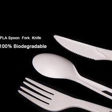 Load image into Gallery viewer, 6.5in Compostable CPLA fork