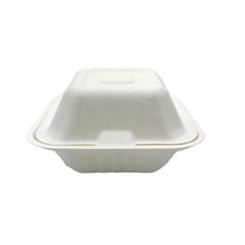 Cargar imagen en el visor de la galería, Caja para hamburguesas de bagazo - 6in