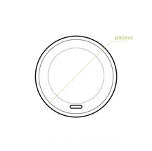 Load image into Gallery viewer, CPLA hot cup lid 80mm