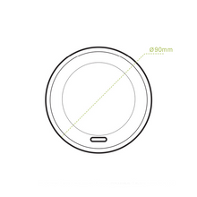 Cargar imagen en el visor de la galería, Taza de papel de café con pared ondulada revestida y revestida de 12 oz / 350 ml