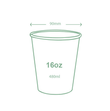 Load image into Gallery viewer, 16oz / 480ml  White Double wall cup
