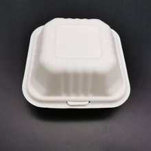 Load image into Gallery viewer, Bagasse burger box - 6in
